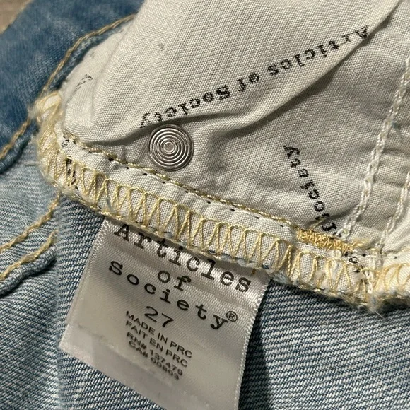 Articles of Society jean shorts -27 - Picture 5 of 6